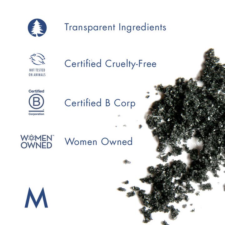 Manos Soap Co. - Wholesale Body Scrub/Exfoliant - Activated Charcoal Tea Tree Body Scrub4