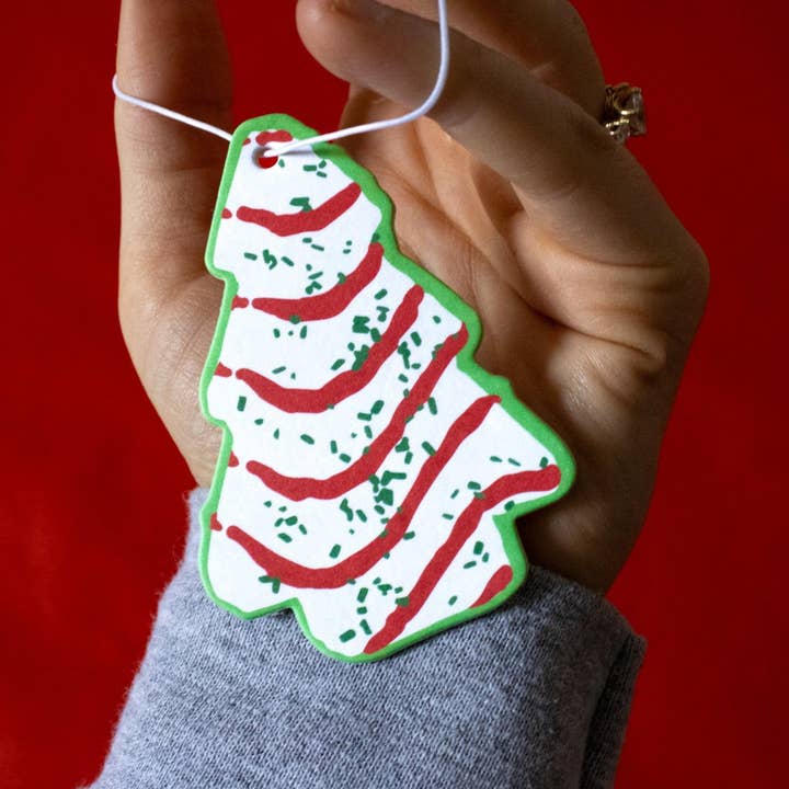 Doctor Scribble – wholesale Car Freshener - Unisex – Christmas Tree Cake Car Air Freshener4