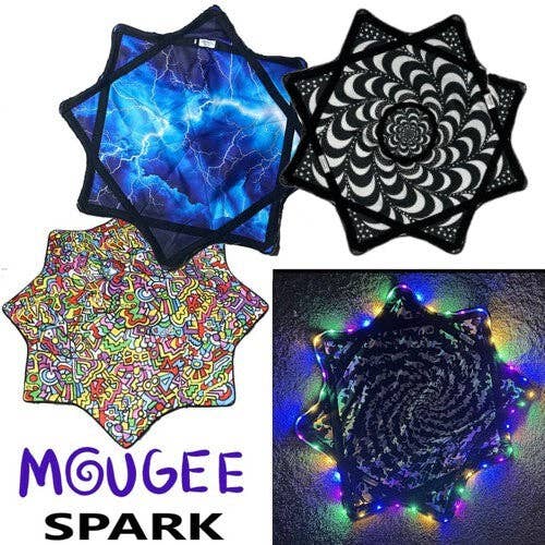 Mougee Spark Flow Star - AIR 28" MIDWAY 24" - Luci LED ricaricabili multicolori - 3 modalità Mougee per la vendita all'ingrosso da parte di YoYo Sam