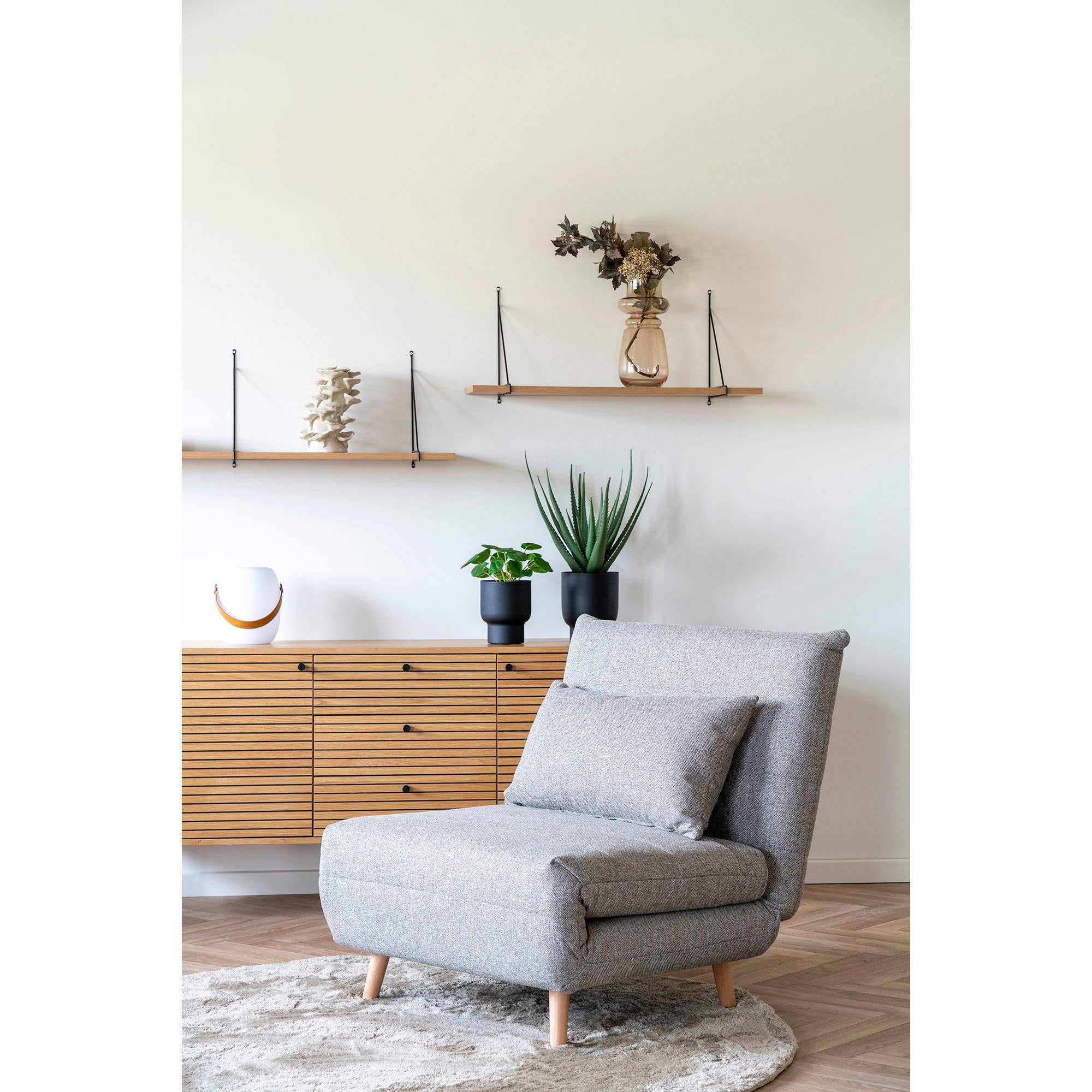 Vase - Vase. glass. smoked brown ø17x31 cm for wholesale on Faire4