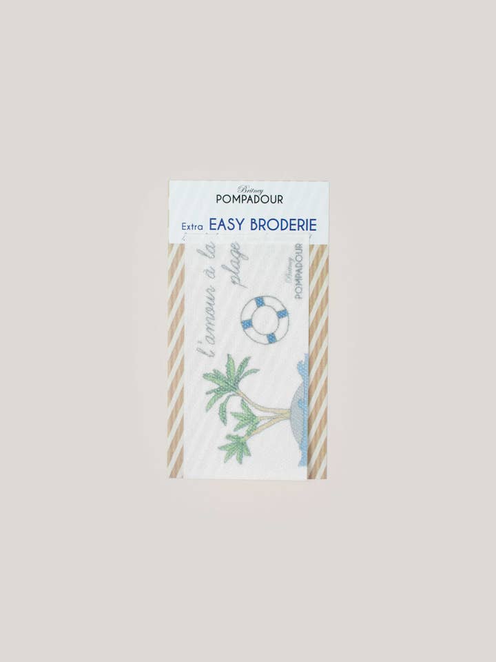 Refill Easy Embroidery - Palmtree for wholesale by Britney Pompadour - Broderie - Embroidery kit