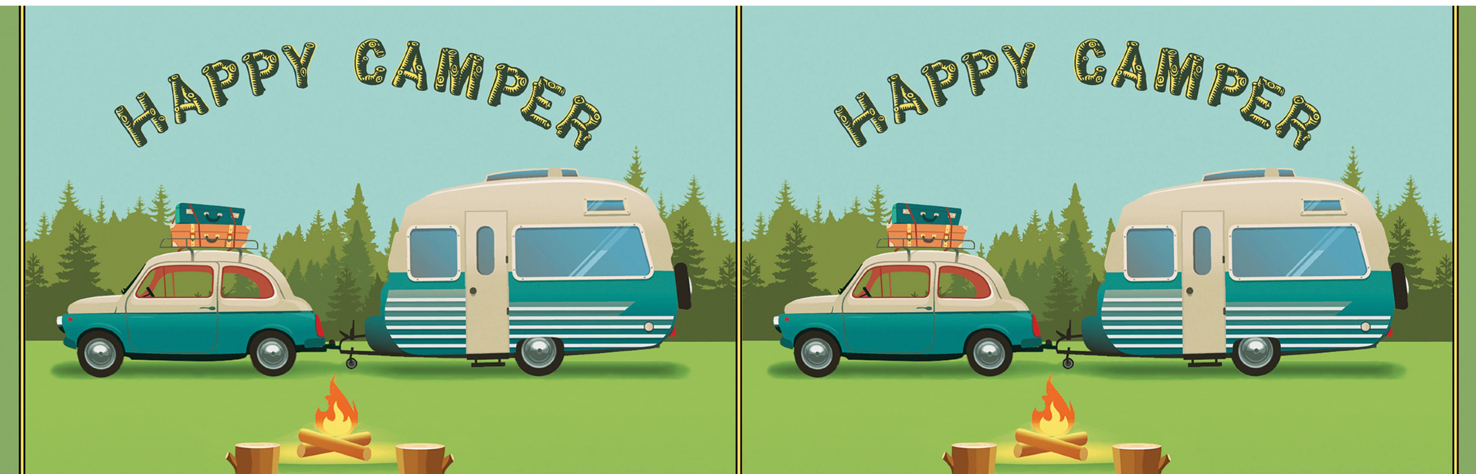 Aunt Sadie's Candles - Wholesale Travel Candles - Happy Camper Candle1