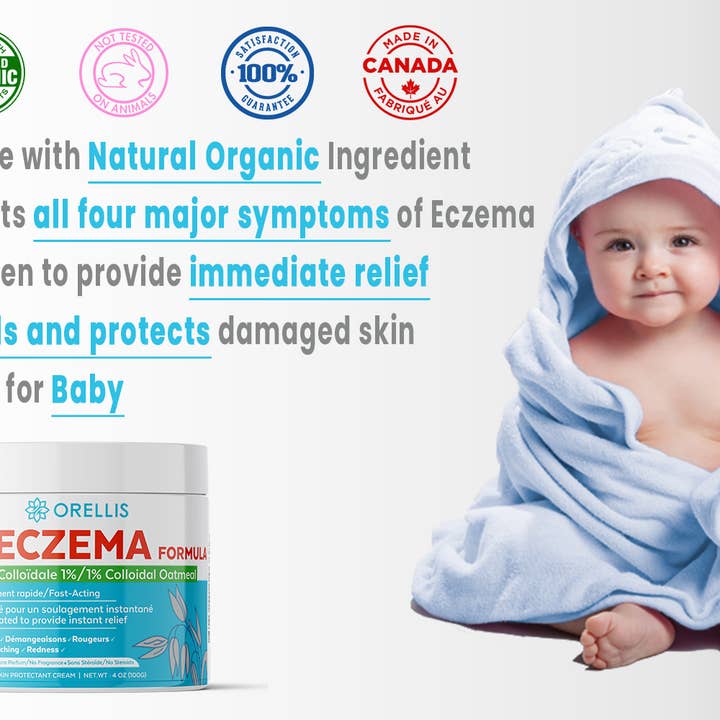 orellis – wholesale Eczema treatment – Orellis Natural Skin Repair Cream with Colloidal Oatmeal3