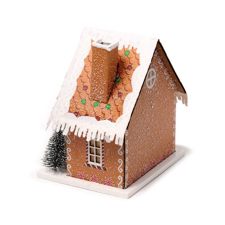Puckator EU - Wholesale Ornament - Gingerbread Bakery Christmas House LED Decoration3
