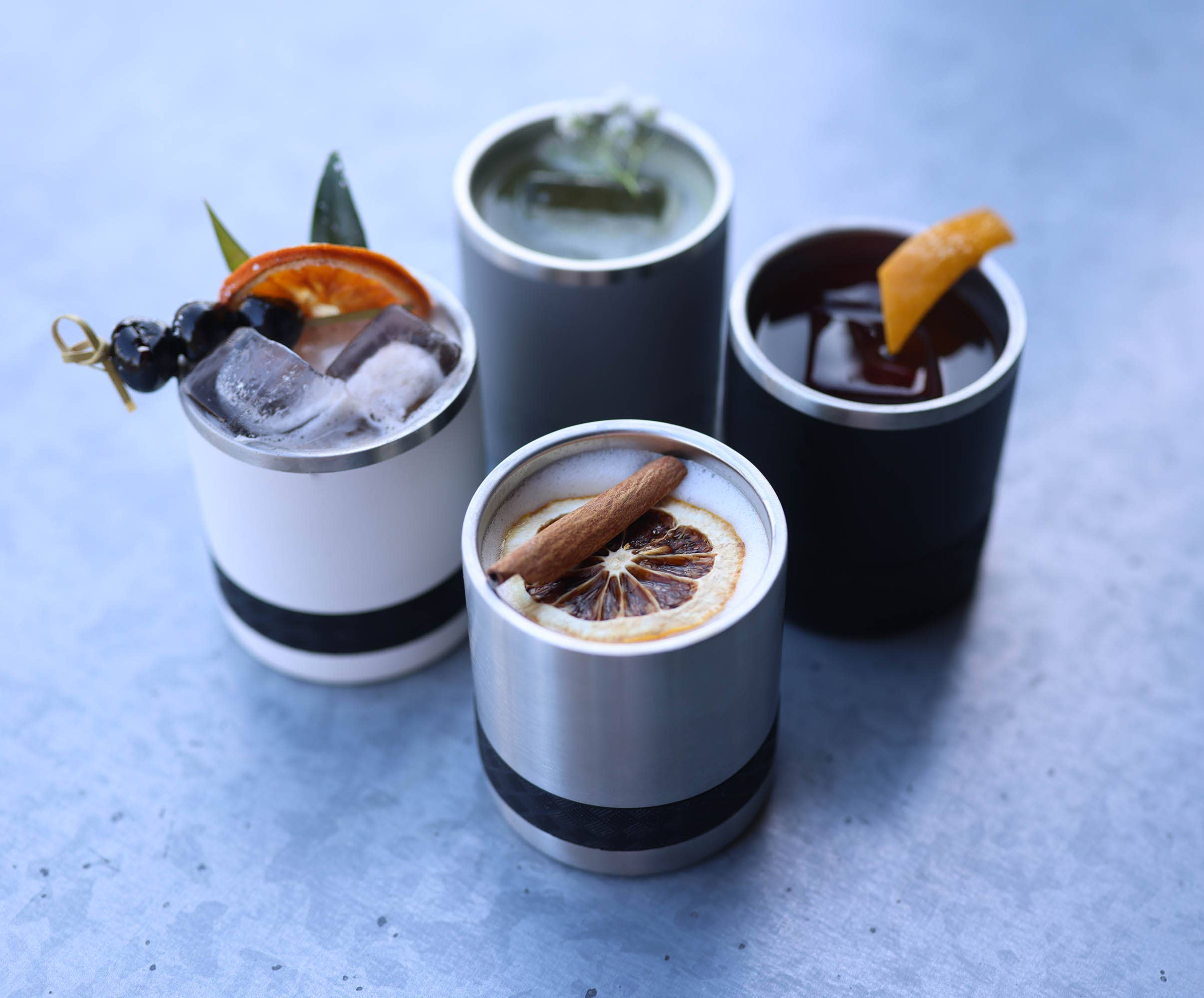 Elemental - Vendita all'ingrosso Bicchiere/tazza termica - Bicchiere da whisky isolato Recess Insulated Rocks 10oz - Nero6