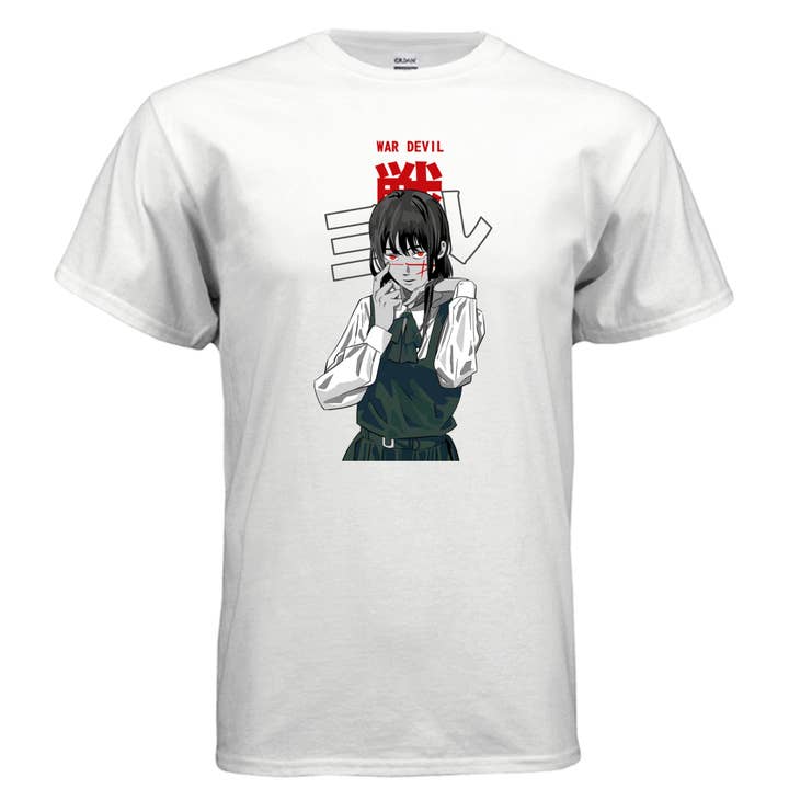 Yoru-inspireret T-shirt | Chainsaw Man for engroshandel hos Le Paperie Co