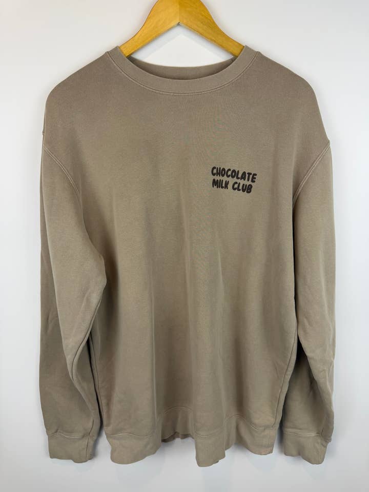 Chokolademælk Klub Crewneck - Stor for engroshandel hos Room 1021