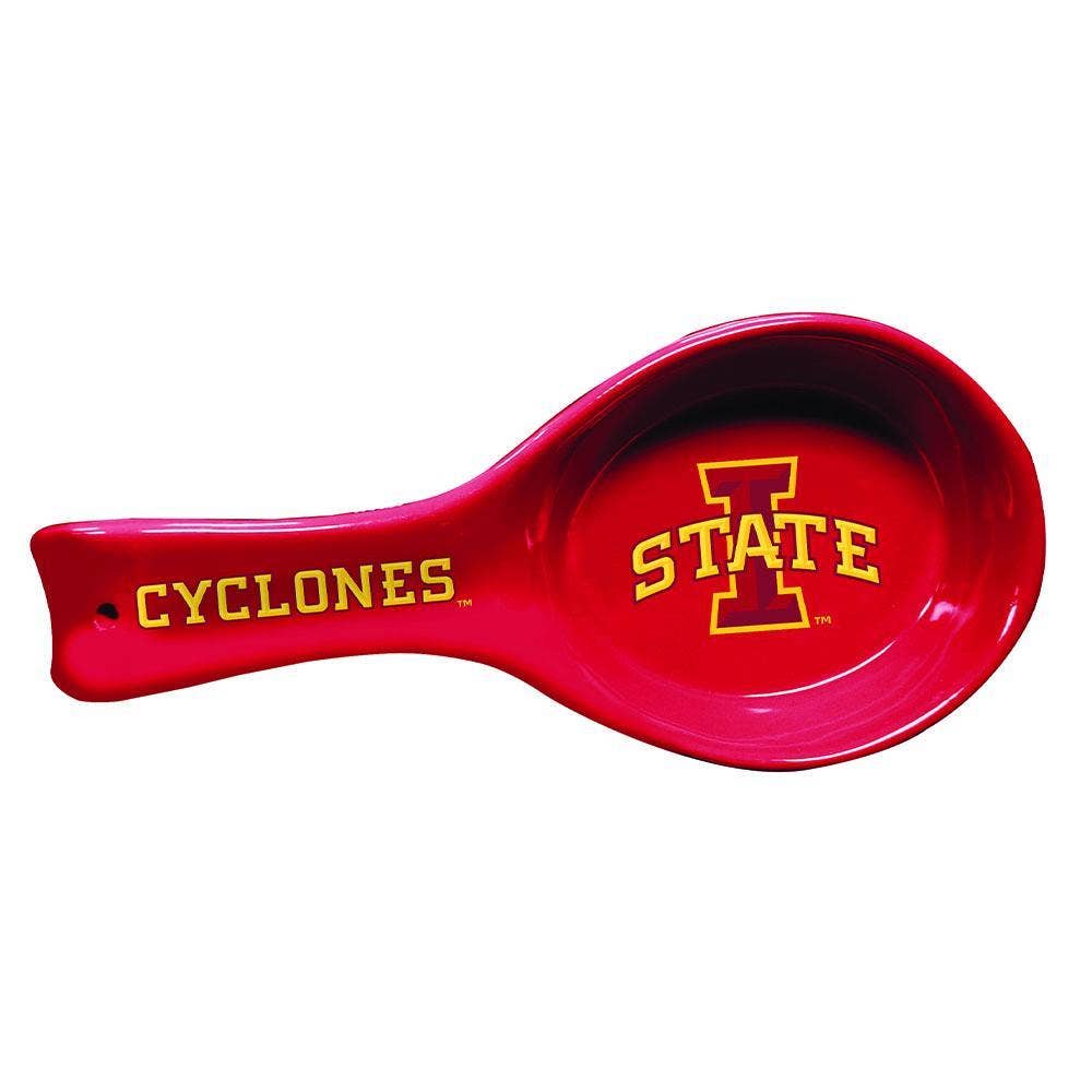The Memory Company - Wholesale Spoon Rest - Ceramic Spoon Rest, Iowa State Cyclones0