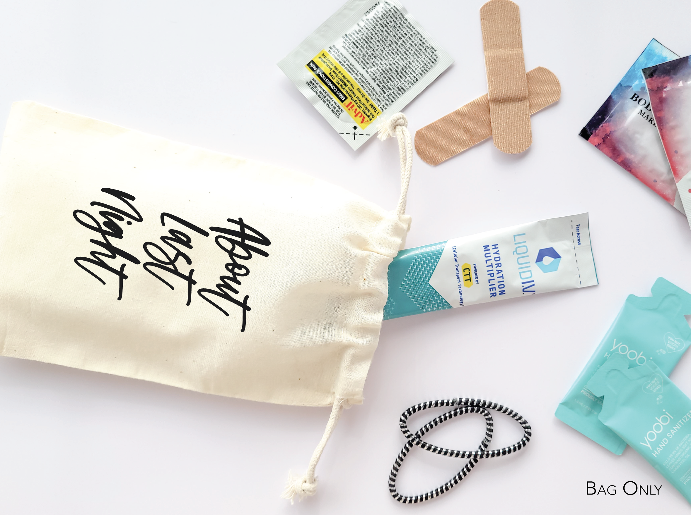 Where There Is Love - Vendita all'ingrosso Borse/Scatole per gadget da festa - Kit di sopravvivenza per post-sbornia | About Last Night4