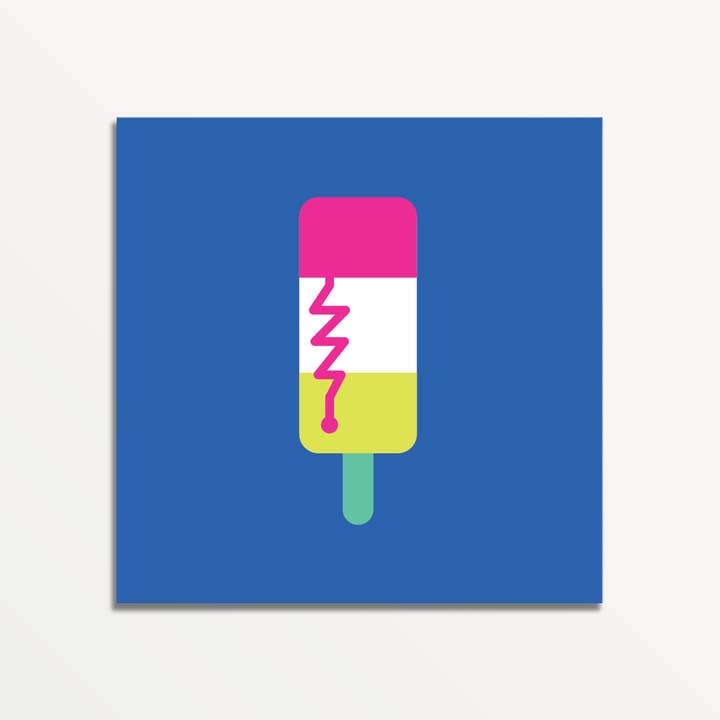 Carte Electric Lolly pour la vente par Neon Hotdog