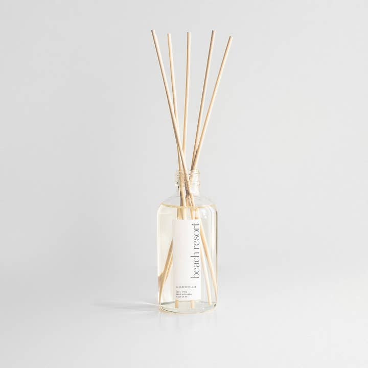 Beach Resort Diffuser Bamboo & Coconut Summer Air Freshener for wholesale by juneberryplace home fragrances - Candles, Diffusers & Sprays