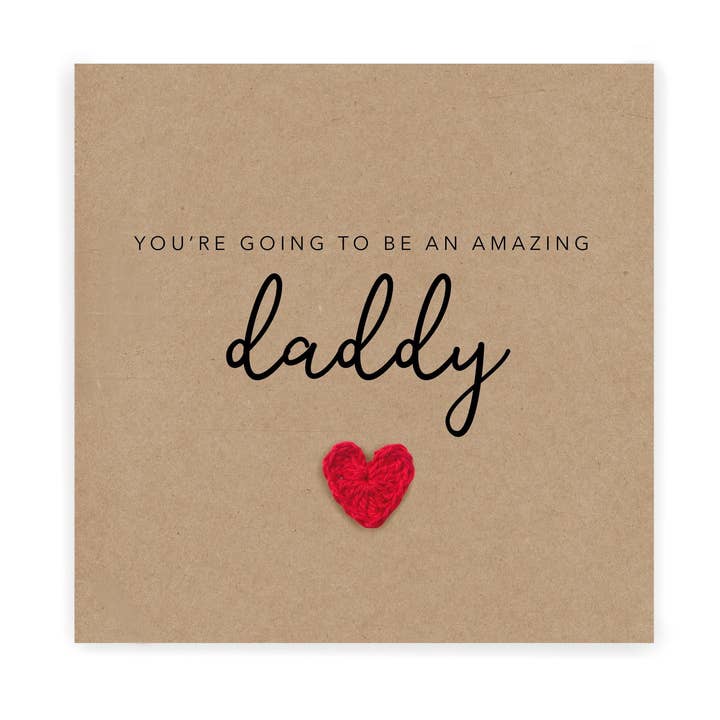 Blivande pappa - Babyshowerkort - Nybliven pappa - Graviditet för wholesale av Fifi's Handcrafted