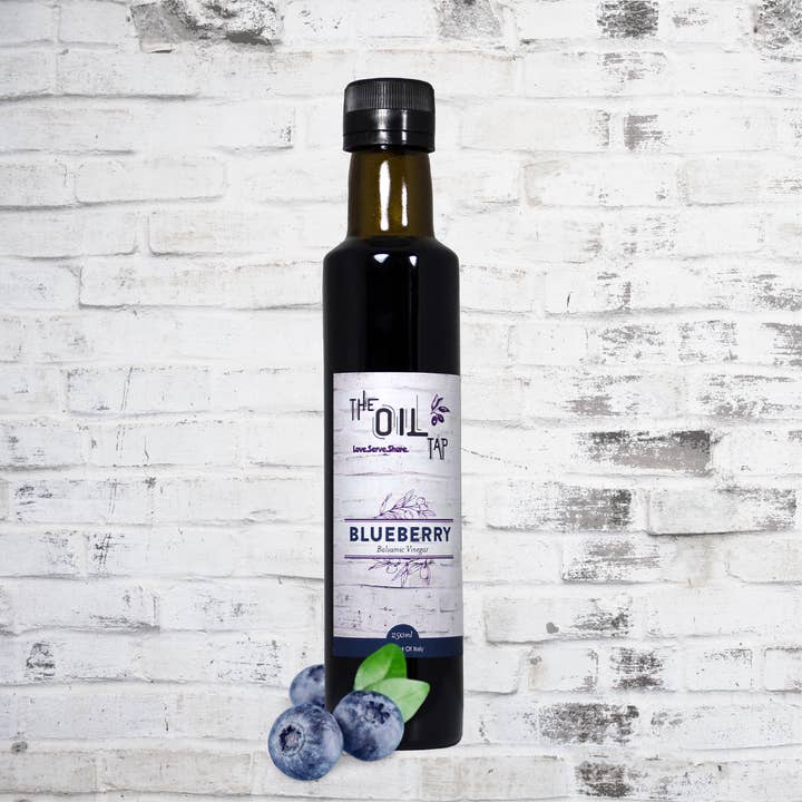 Blueberry Balsamic Vinegar 250ml for wholesale by The Oil Tap