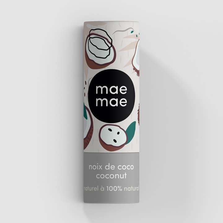Baume à lèvres naturel à la noix de coco pour la vente par Maemae Natural Products