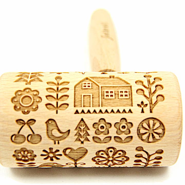 Folk Scandinavian Mini Rolling Pin for wholesale by Folkroll