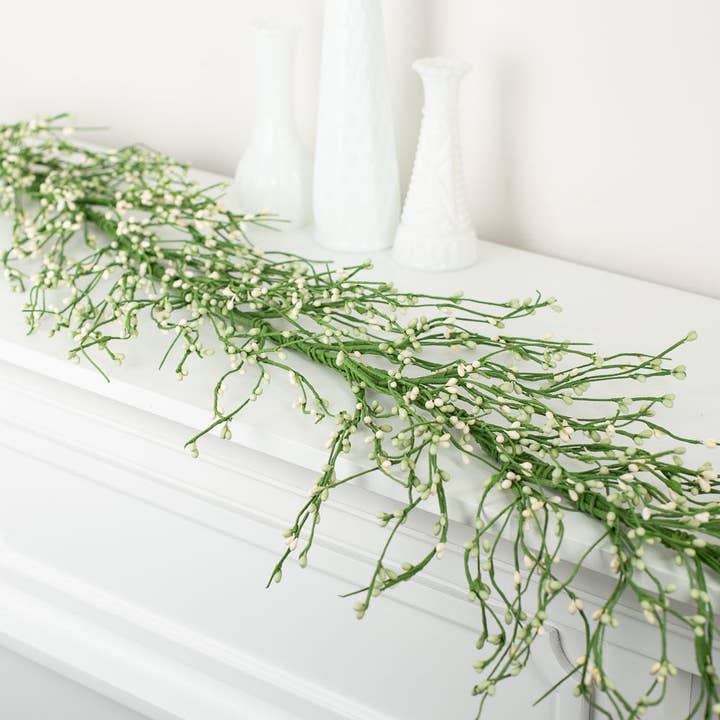 54" L Meadows Mist Pip Berry Garland for wholesale by Factory Direct Craft