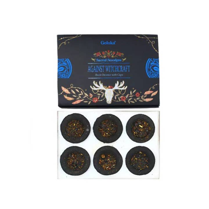 Ethike.eu - Wholesale Incense - Against Witchcraft 12 Pack - Goloka Sambrani Incense Cups