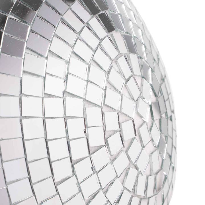 Mirror Disco Ball 12" - Silver for wholesale on Faire1