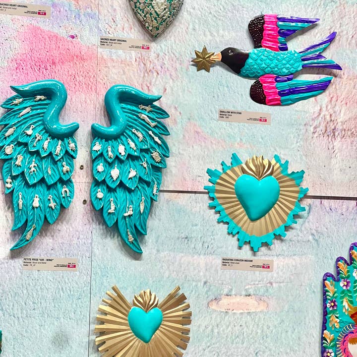 PINK PAMPAS - Wholesale Wall Accent - Rondine con Stella4