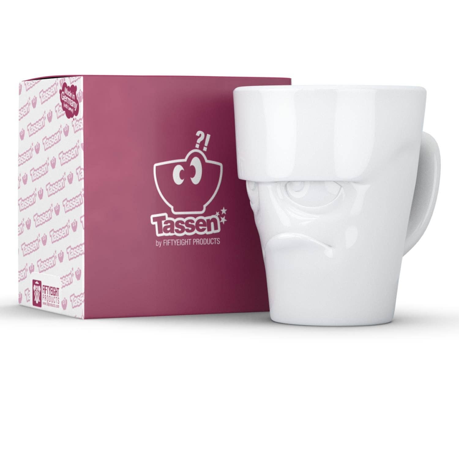 Fiftyeight Products - Wholesale Coffee Mug - Coffee Mug with Handle, Grumpy Face6