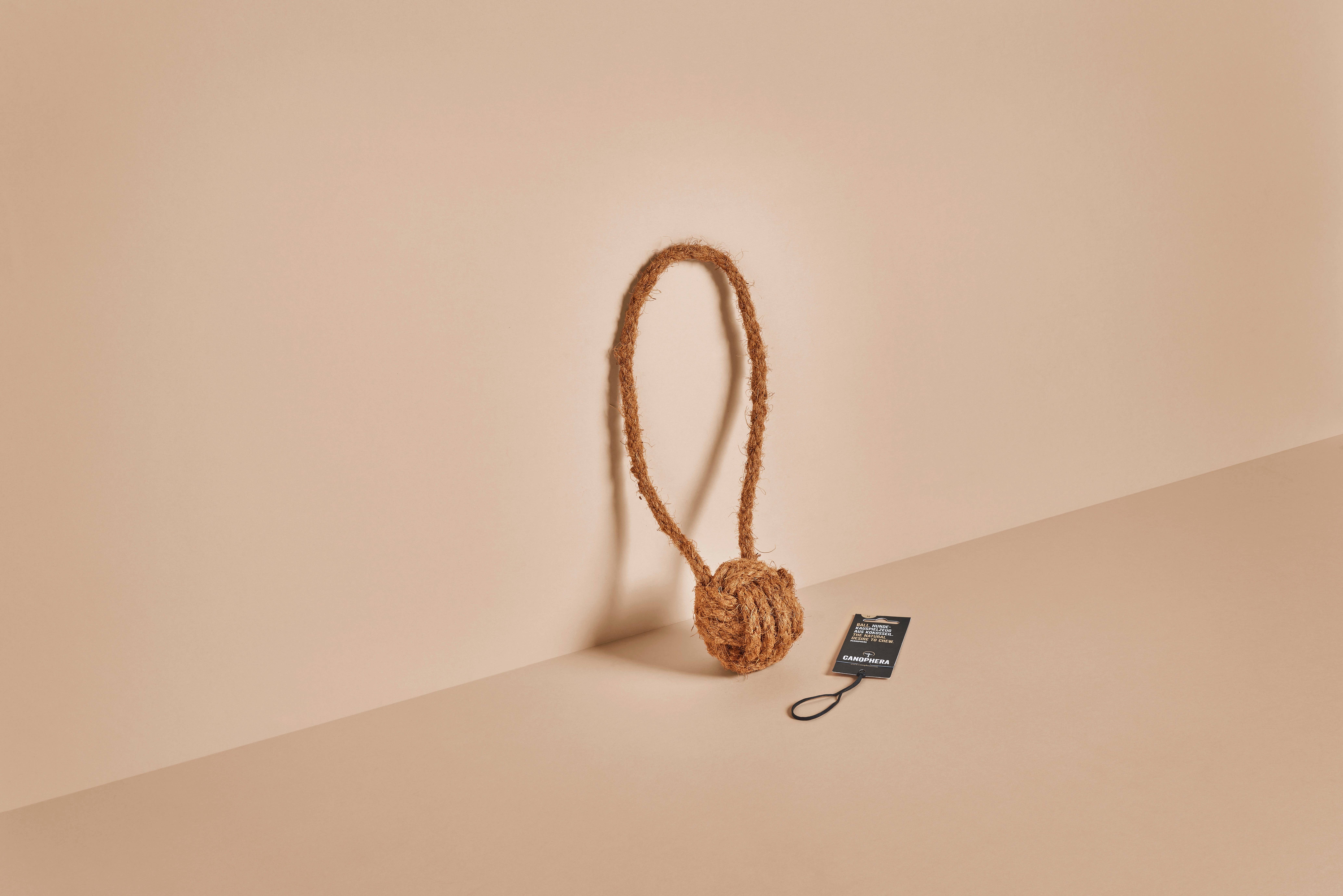 CANOPHERA GmbH – Corda - Cão por atacado – COCOBALL. Mordedor para cães feito de corda de coco5