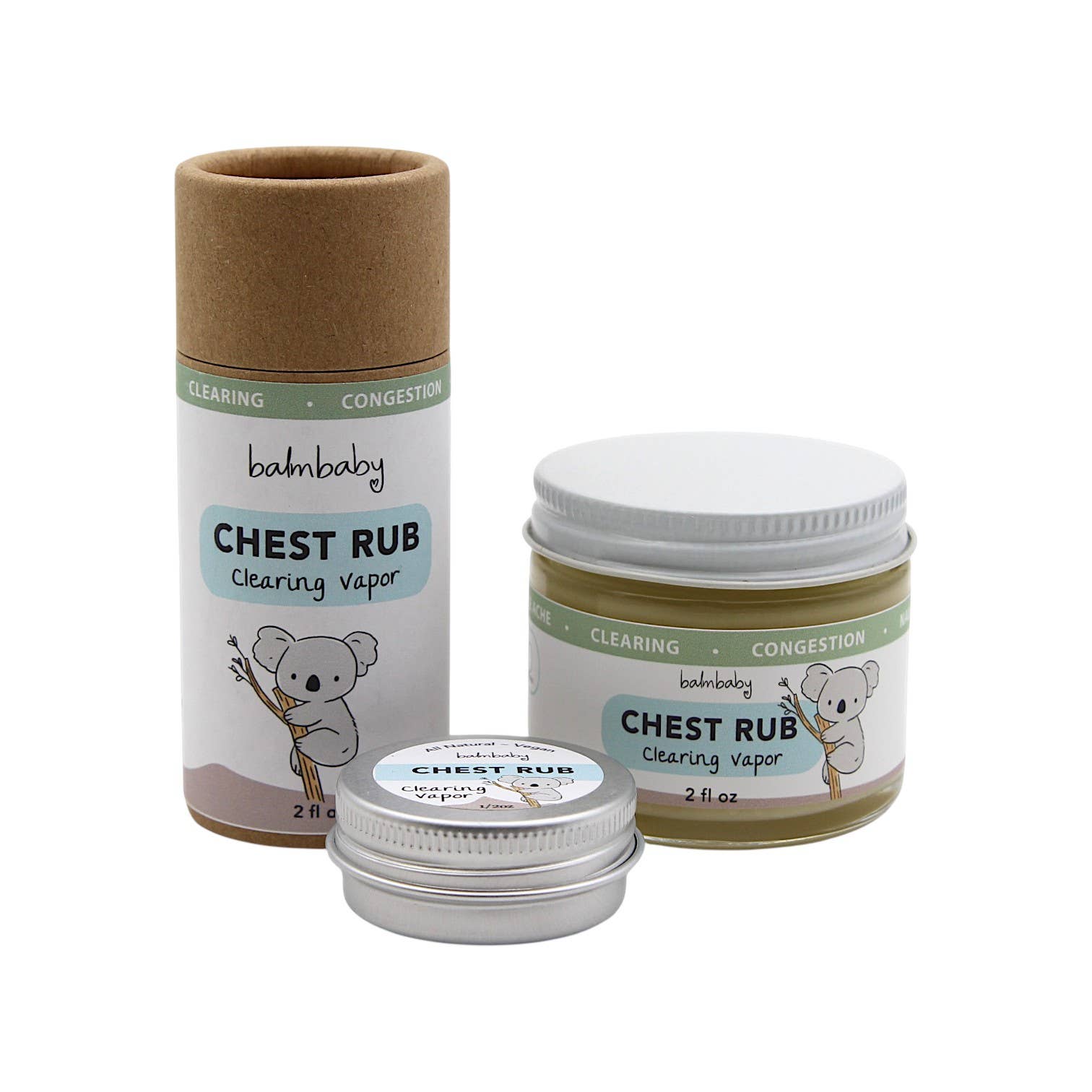 Taylor's Naturals - Vente Crème/baume/pommade cicatrisante - Balm Baby Baume Naturel pour la Poitrine - Pot en Verre (Format VOYAGE)2