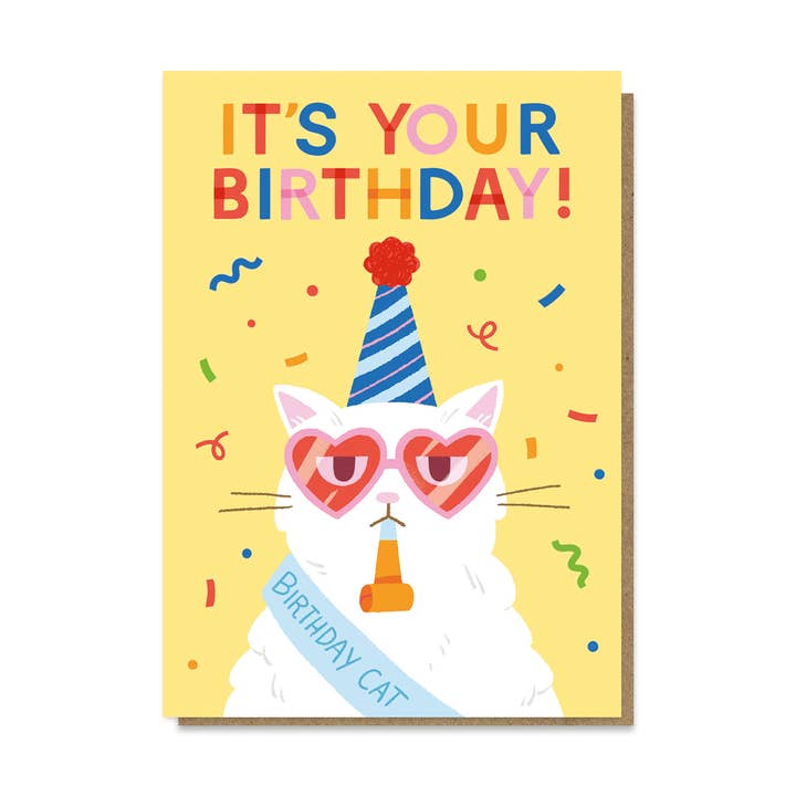 Carte d'anniversaire Grumpy Cat | Cartes de chat | Cartes amusantes pour la vente par Stormy Knight