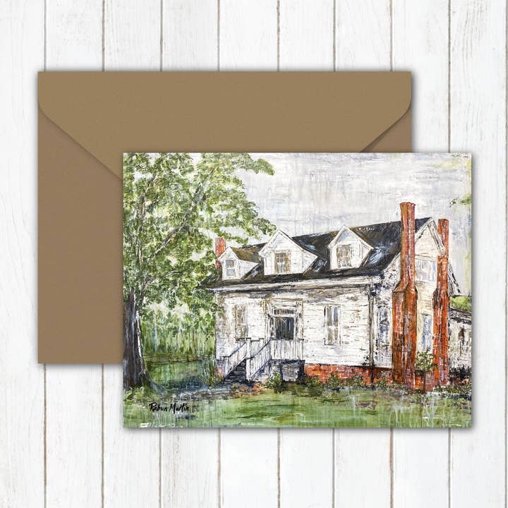 Farmhouse Greeting Card for wholesale by Lulu and Tully