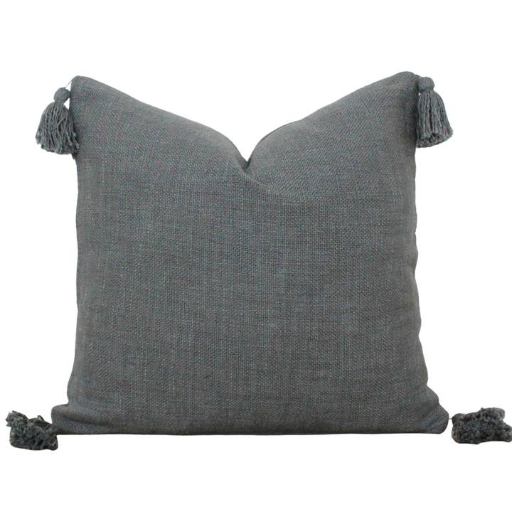 Porter Lane Home - Wholesale Throw Pillow Cover - Hand Woven Tassel Pillow Cover