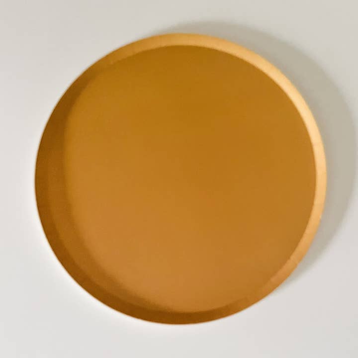 Josi James - Wholesale Disposable Plate - Classic Gold Matte0