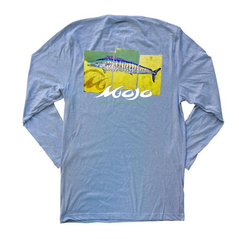 Mojo Sportswear Company - Wholesale T-Shirt (Graphic) - Men's - Wahoo Panels Long Sleeve T-Shirt1