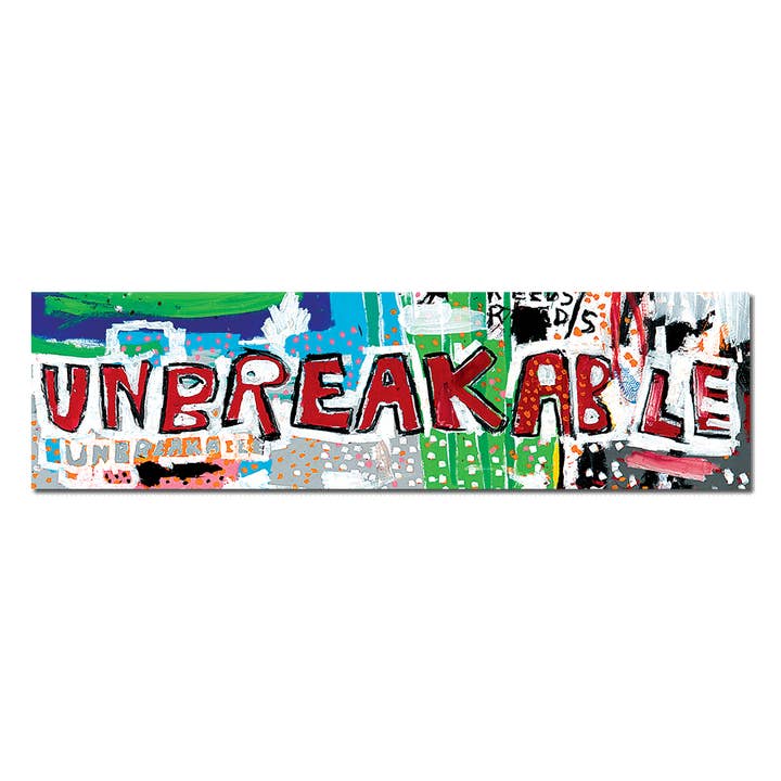 Apply Stickers - Wholesale Sticker - Unbreakable by Basquiat - Die-Cut Sticker
