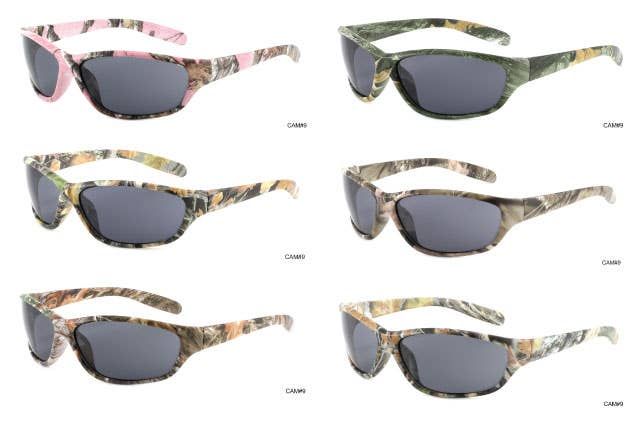 Apollo Eyewear - Wholesale Sunglasses - Unisex - Assorted Camo Sunglasses with Floor Display3