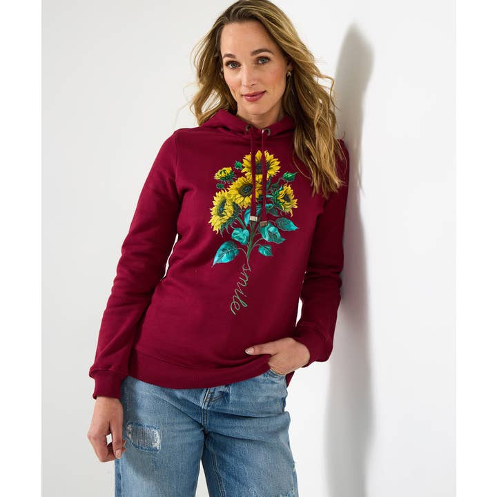 Selena Sunflower Hoodie for wholesale by Joe Browns