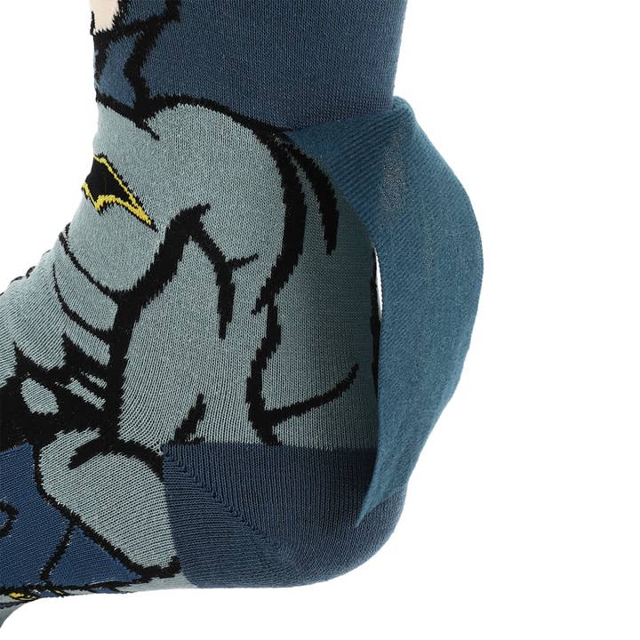 Bioworld Merchandising - Wholesale Socks - Unisex - DC Comics Batman Caped Animigos 360 Character Crew Socks4