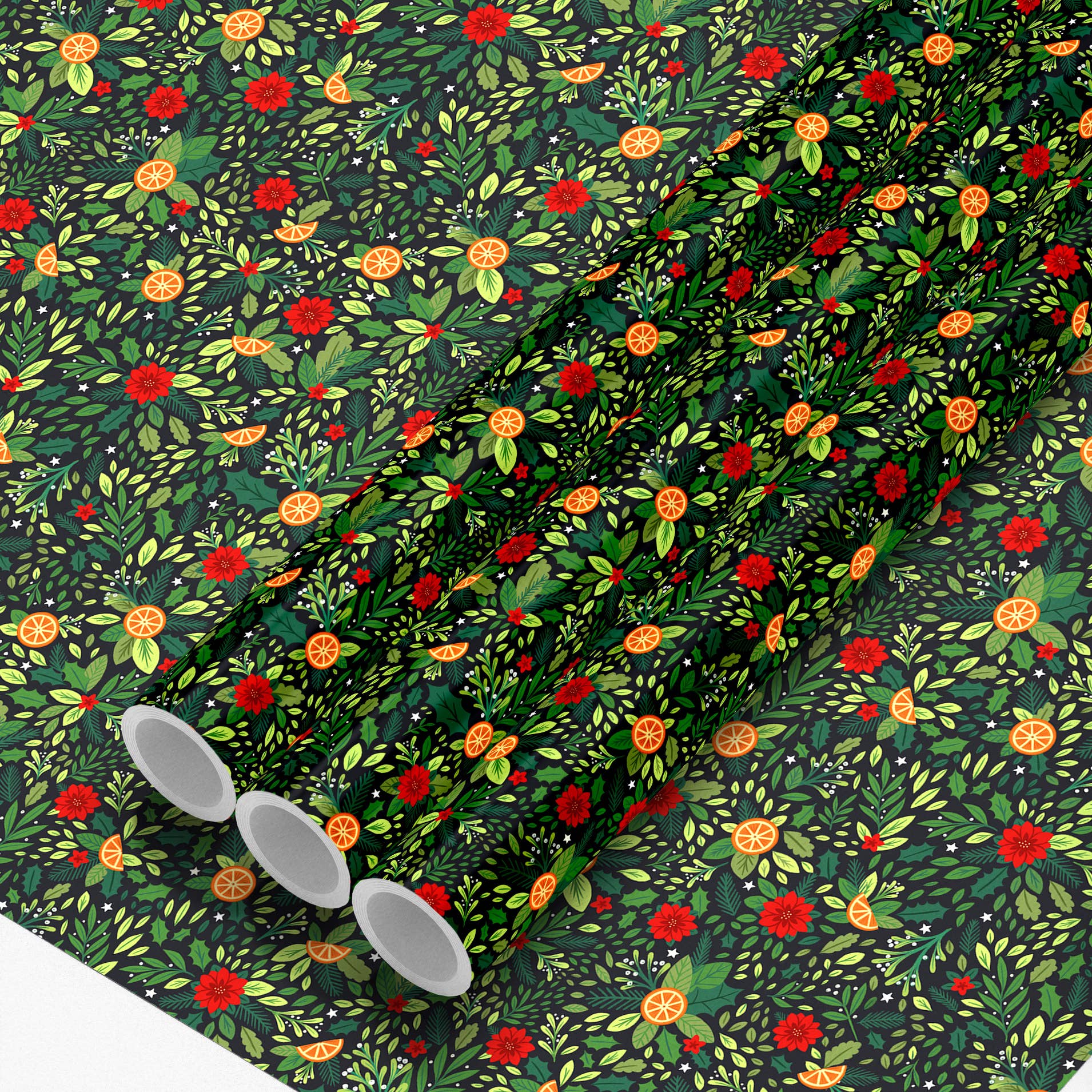 Pear Tree Press - Wholesale Christmas Card - General Merry & Bright Christmas Card - Bestseller (6 Cards)4