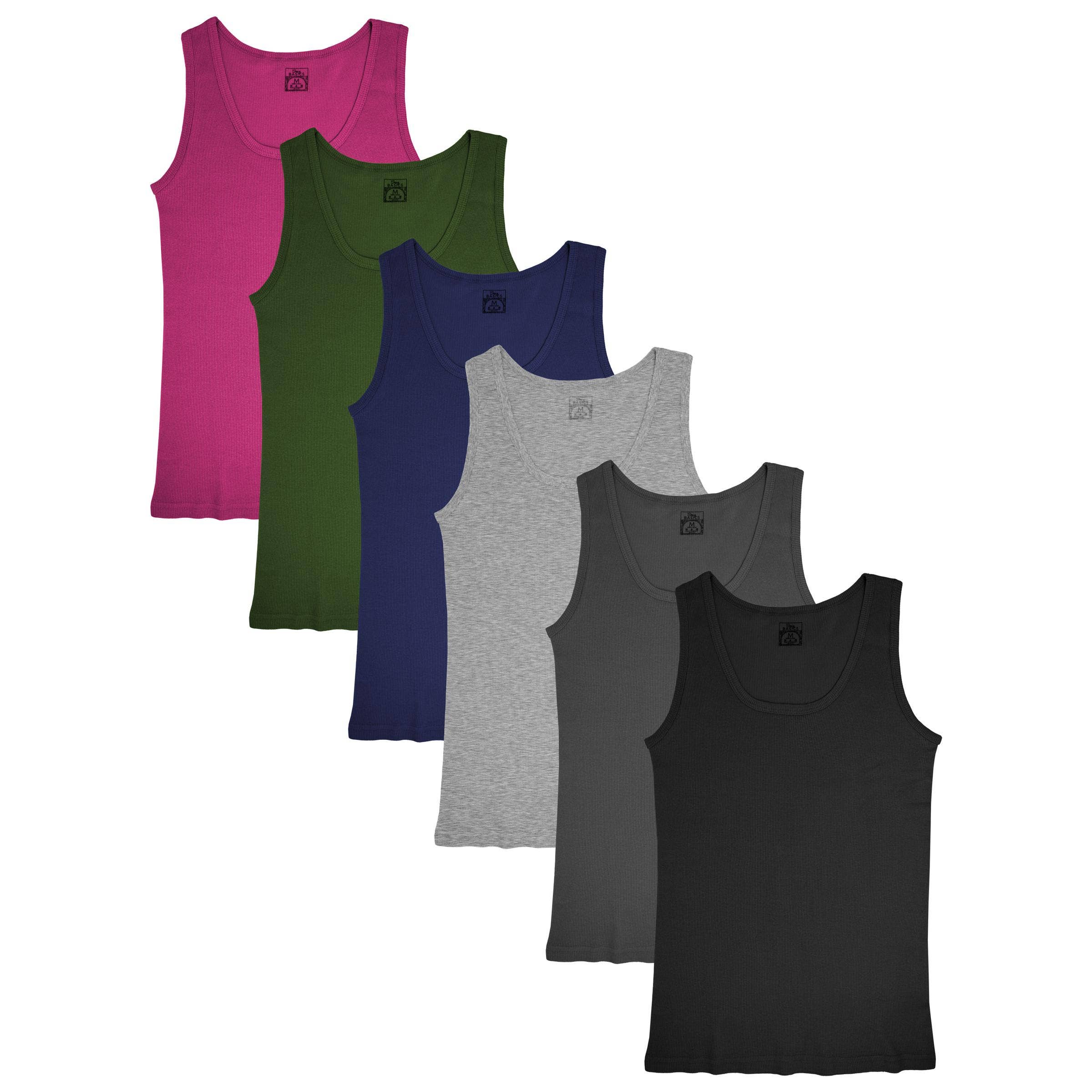 I-Wear Brands - Wholesale Tank Top - Women's - Women's 100% Cotton Ribbed Tank Top0