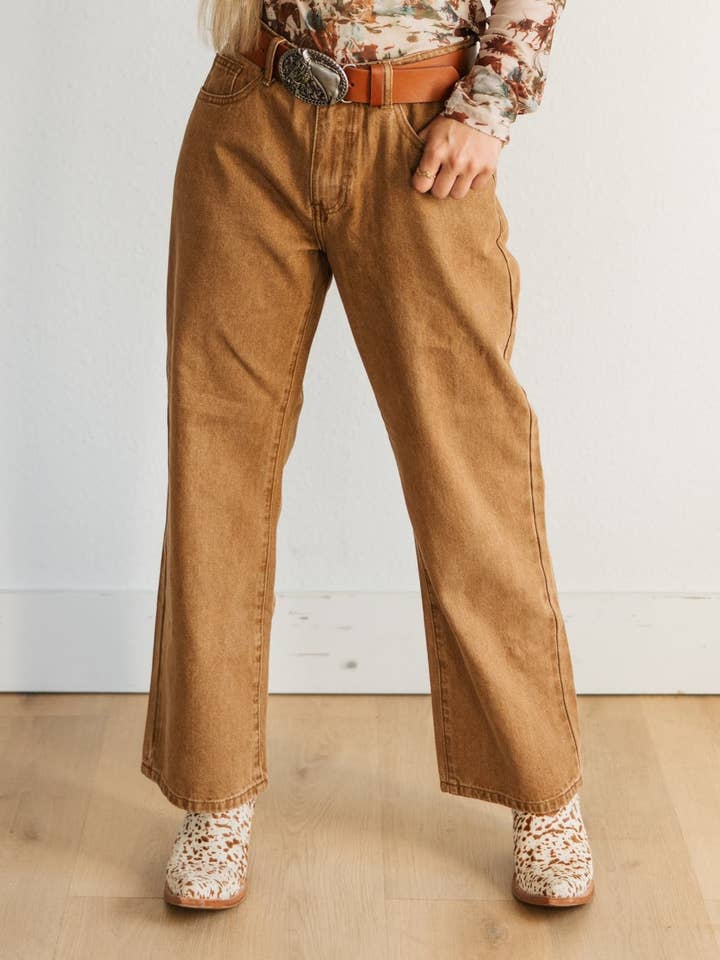 TH2921 41F PANTALON MARRON (7 Pièces) pour la vente par Turquoise Haven