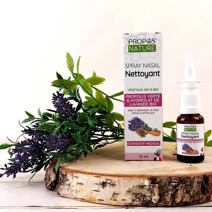 Propos'Nature - Wholesale Nasal Care - Propolis & Organic Lavender Nasal Spray - 15ml