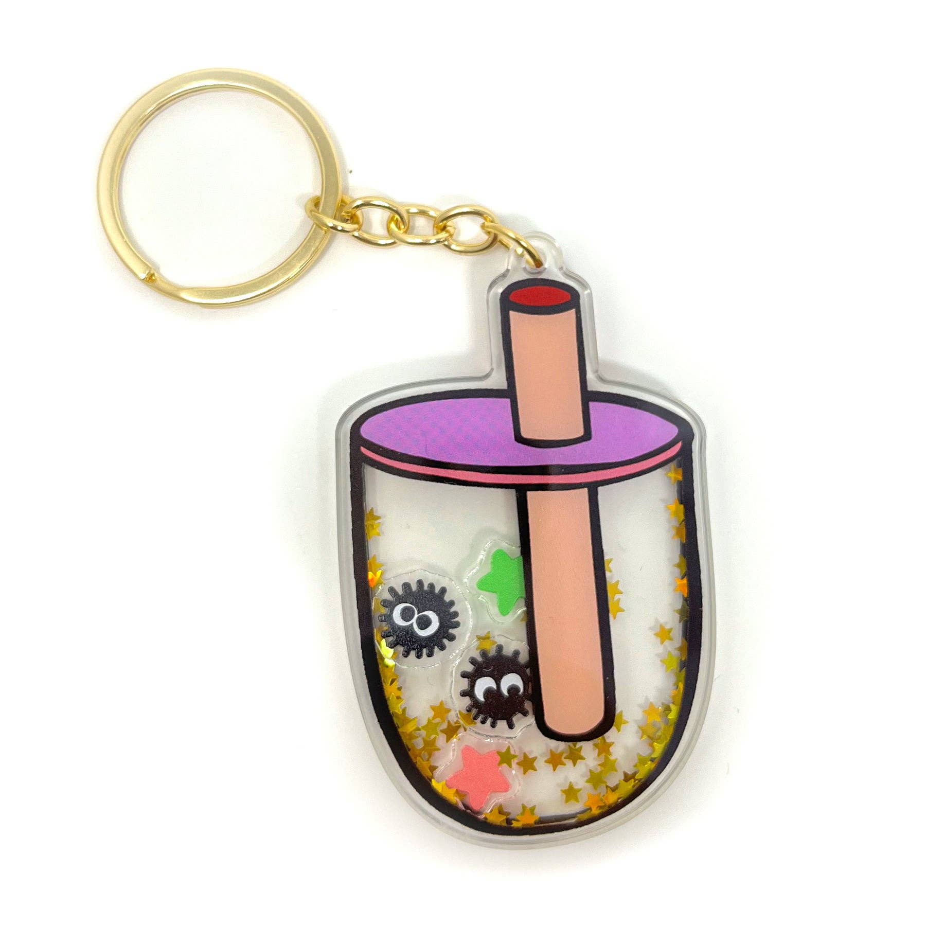 Le Petit Elefant – wholesale Keychain – Women's – Soot Sprite Boba Shaker Keychain1