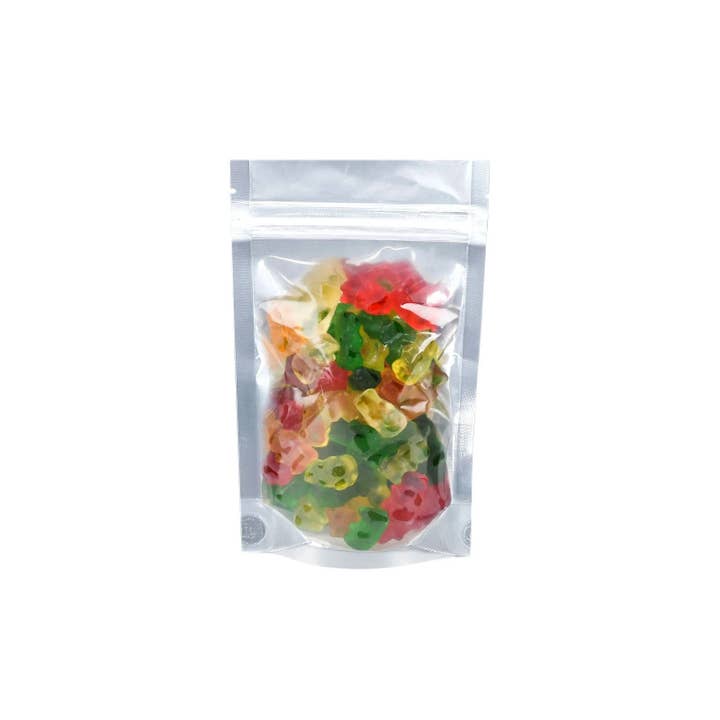 Human Objects® - Wholesale Food Storage Wrap/Bag - Mylar Bag Tear Notch Clear White 1/8oz