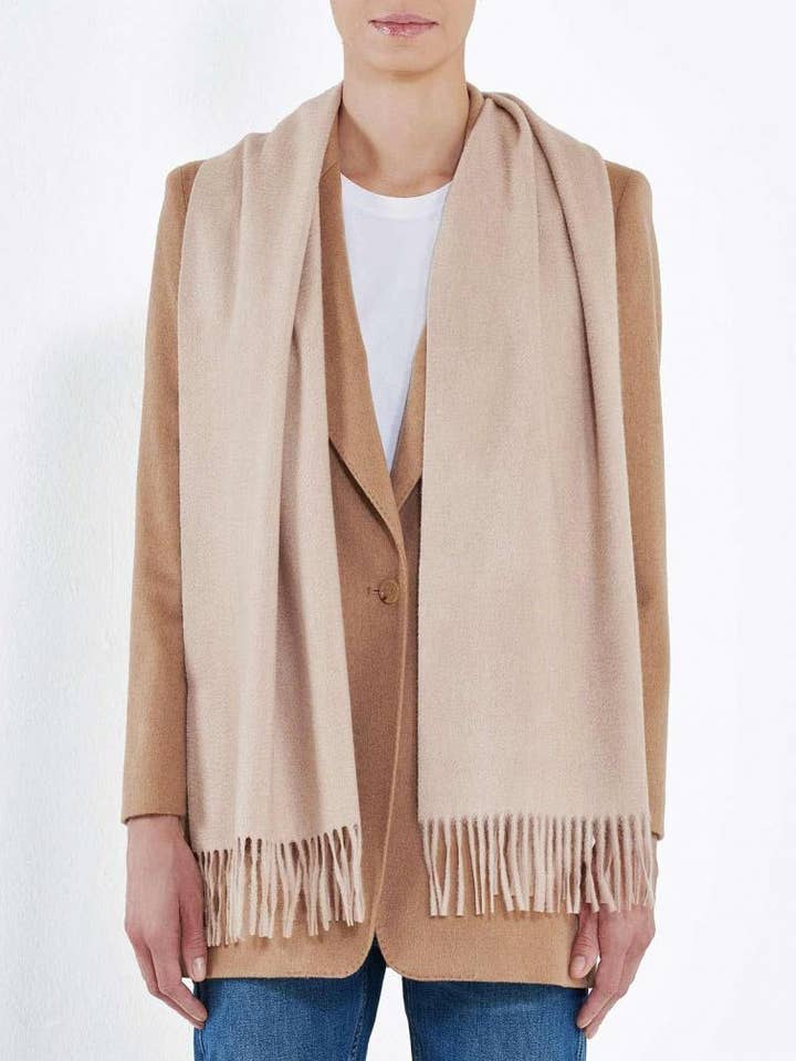 Women's Woven Cashmere Scarf for wholesale by MaisonCashmere