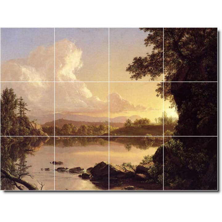 Paisagens Mural de Azulejo Cerâmico PT01765 por atacado de Picture-Tiles.com