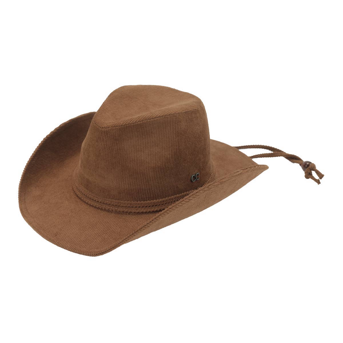 Frem – Engroshandel Cowboyhat - Unisex – Corduroy cowboyhat med hagerem1