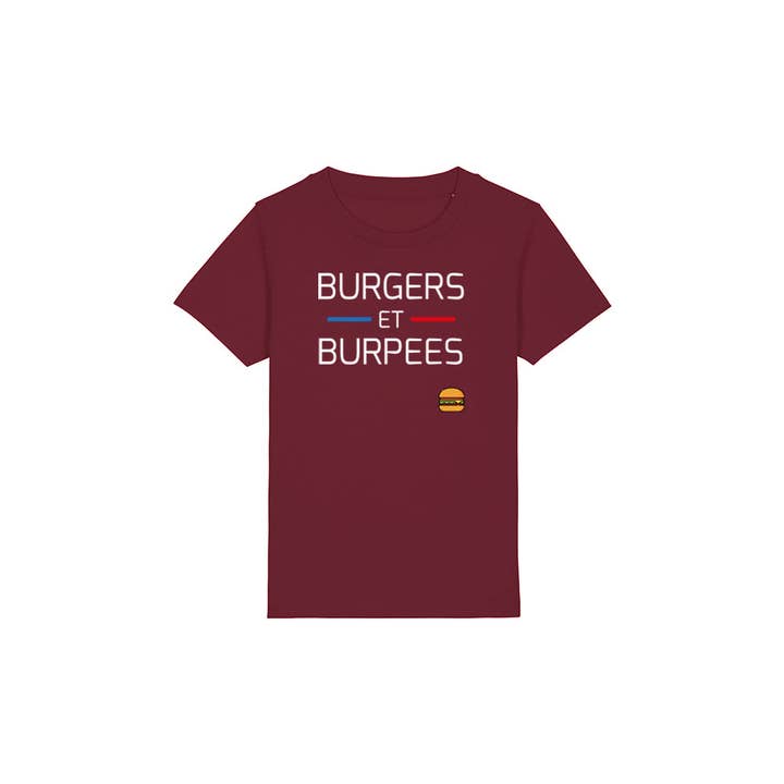 KINDER T-SHIRT - HAMBURGERS EN BURPEES voor wholesale door EKOFIT