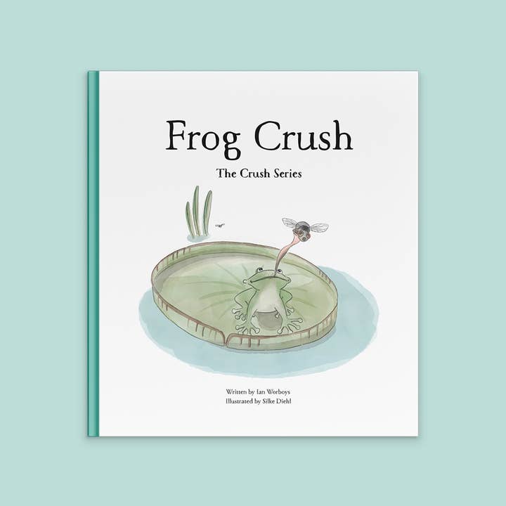 Libro infantil sobre animales - Frog Crush (gran formato) para venta al por mayor de The Crush Series