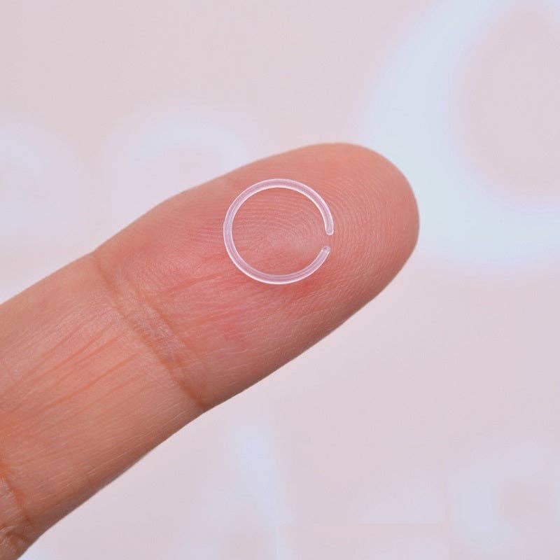 StockJWL - Wholesale Nose Ring - Antiallergic Bioflex Silicone Nose Ring, Hypoallergenic and Comfortable Silicone Piercing2