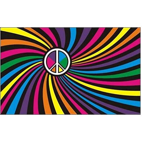 Rainbow Swirl (Gay Pride) 5'x 3' för wholesale av Worldwide Flags Ltd