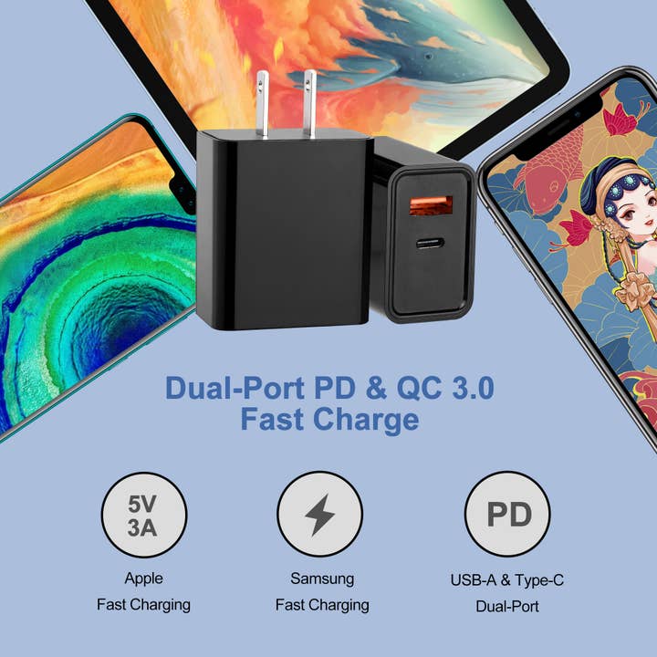 LAX Gadgets - Wholesale Portable Charger - LAX Gadgets Dual USB Wall Charger – Fast Charging Adapter8