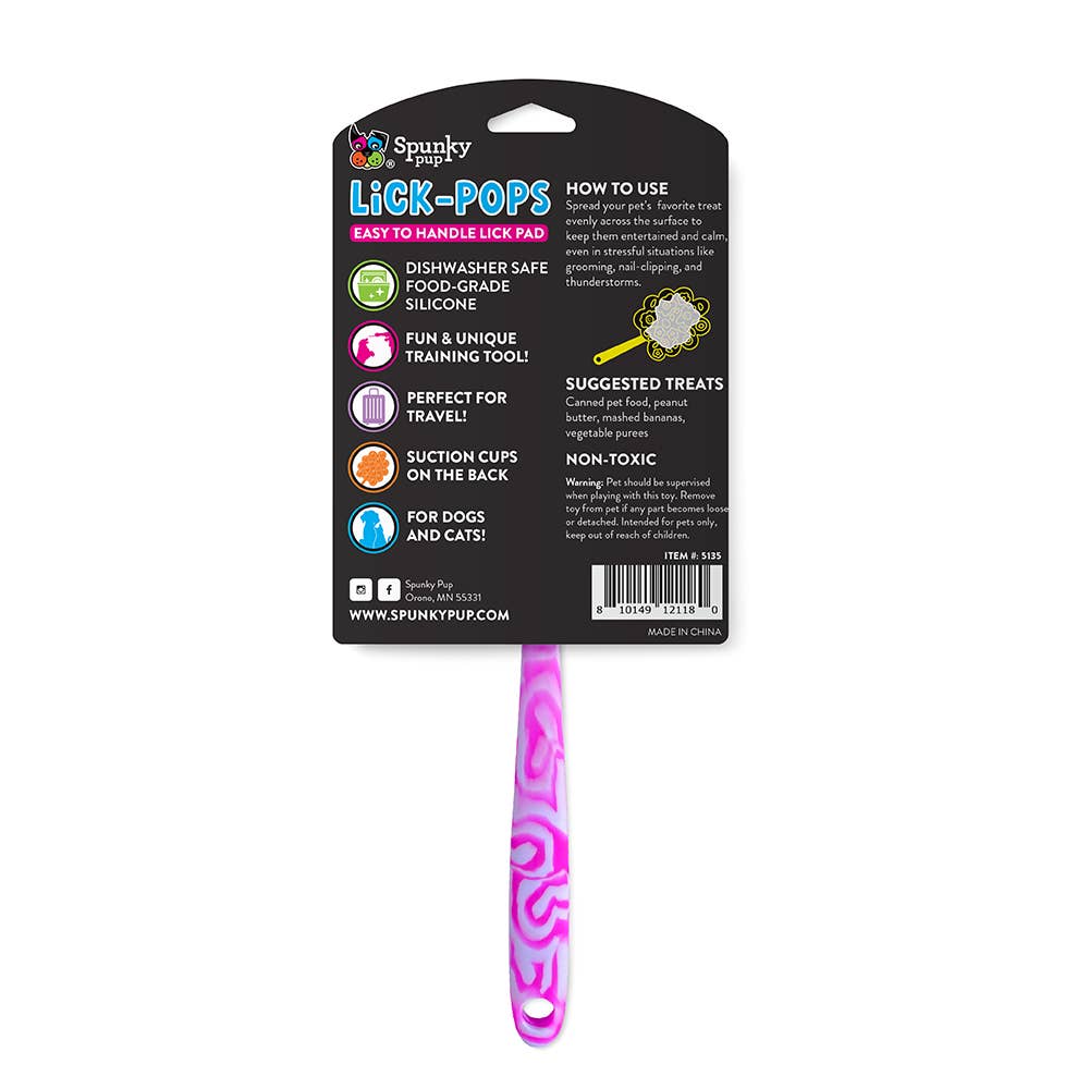 Spunky Pup - Vente Tapis de gamelle – chien - Lick Pops - Spatules à lécher pour chiens et chats11